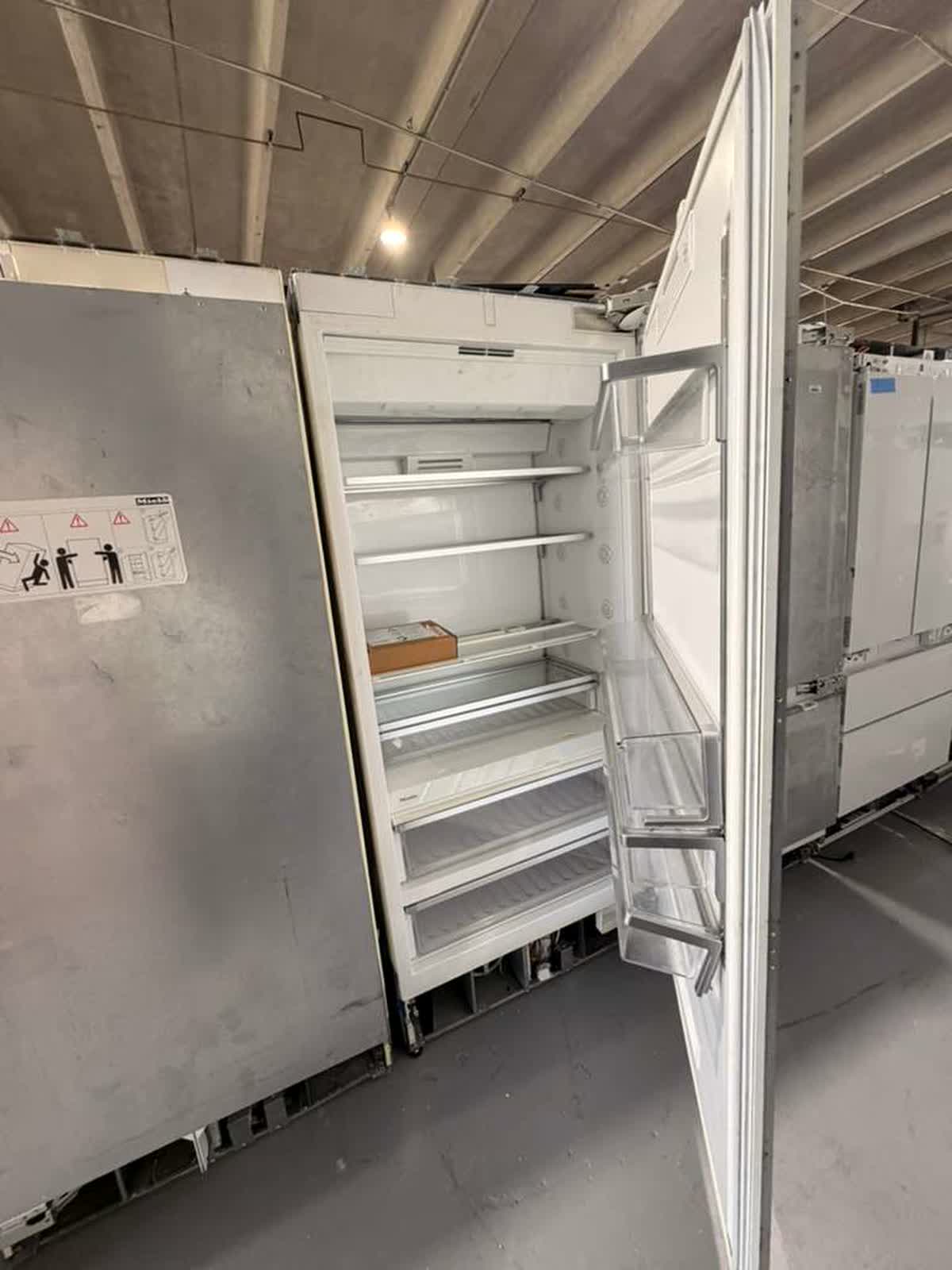 Interior detail of Miele refrigerator column PKA-2026-0005