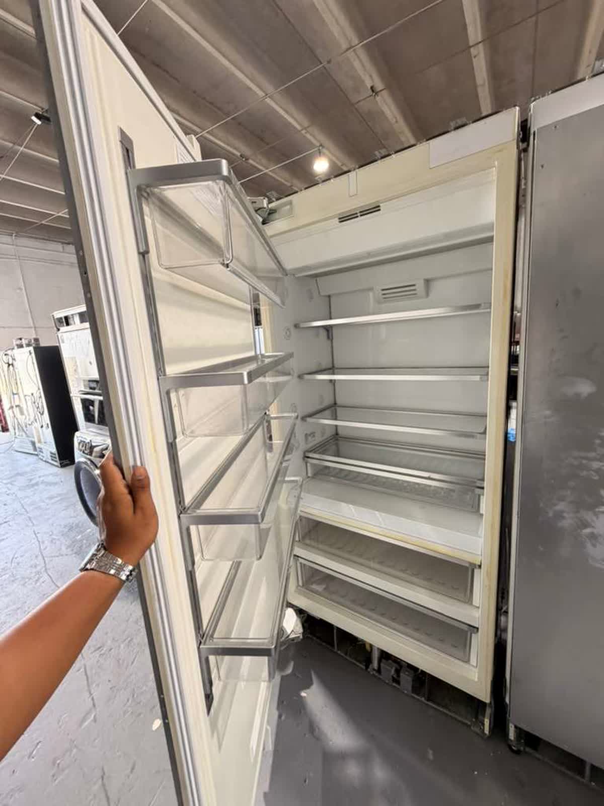 Interior of Miele refrigerator column PKA-2026-0005
