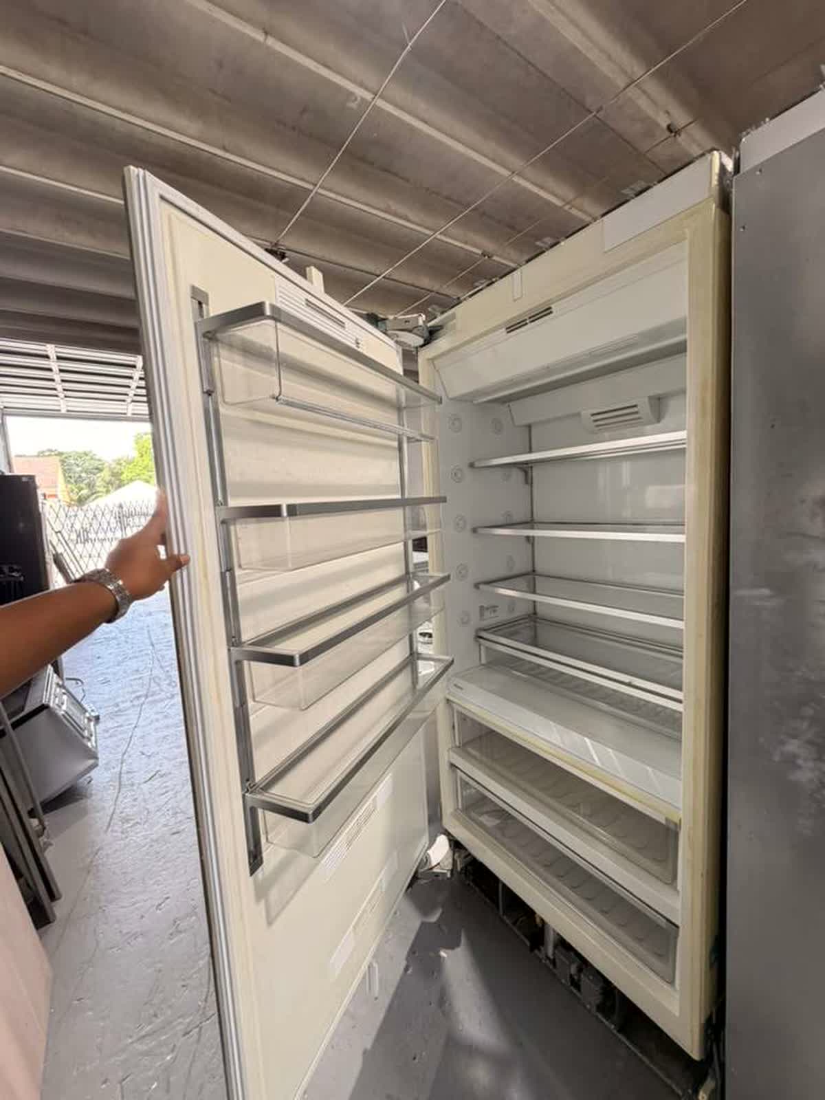 Interior of Miele refrigerator column PKA-2026-0006