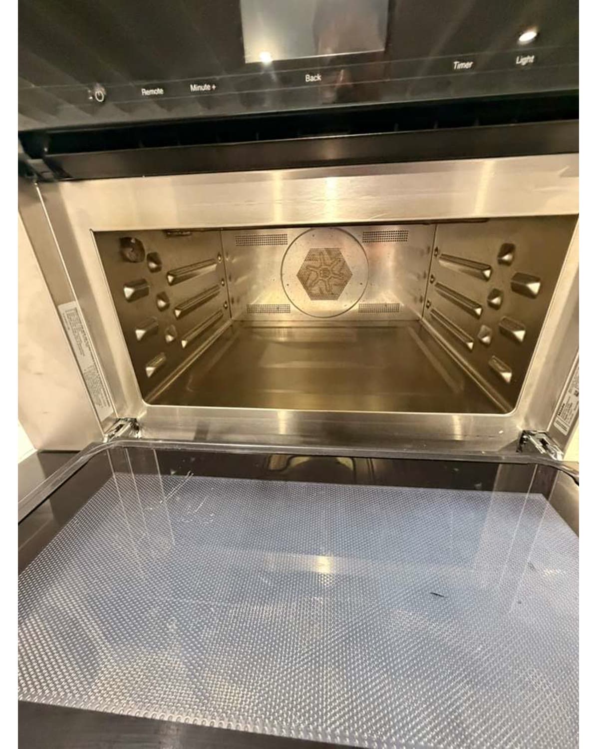 Actual miele 30-inch speed oven photographed in Oakland Park
