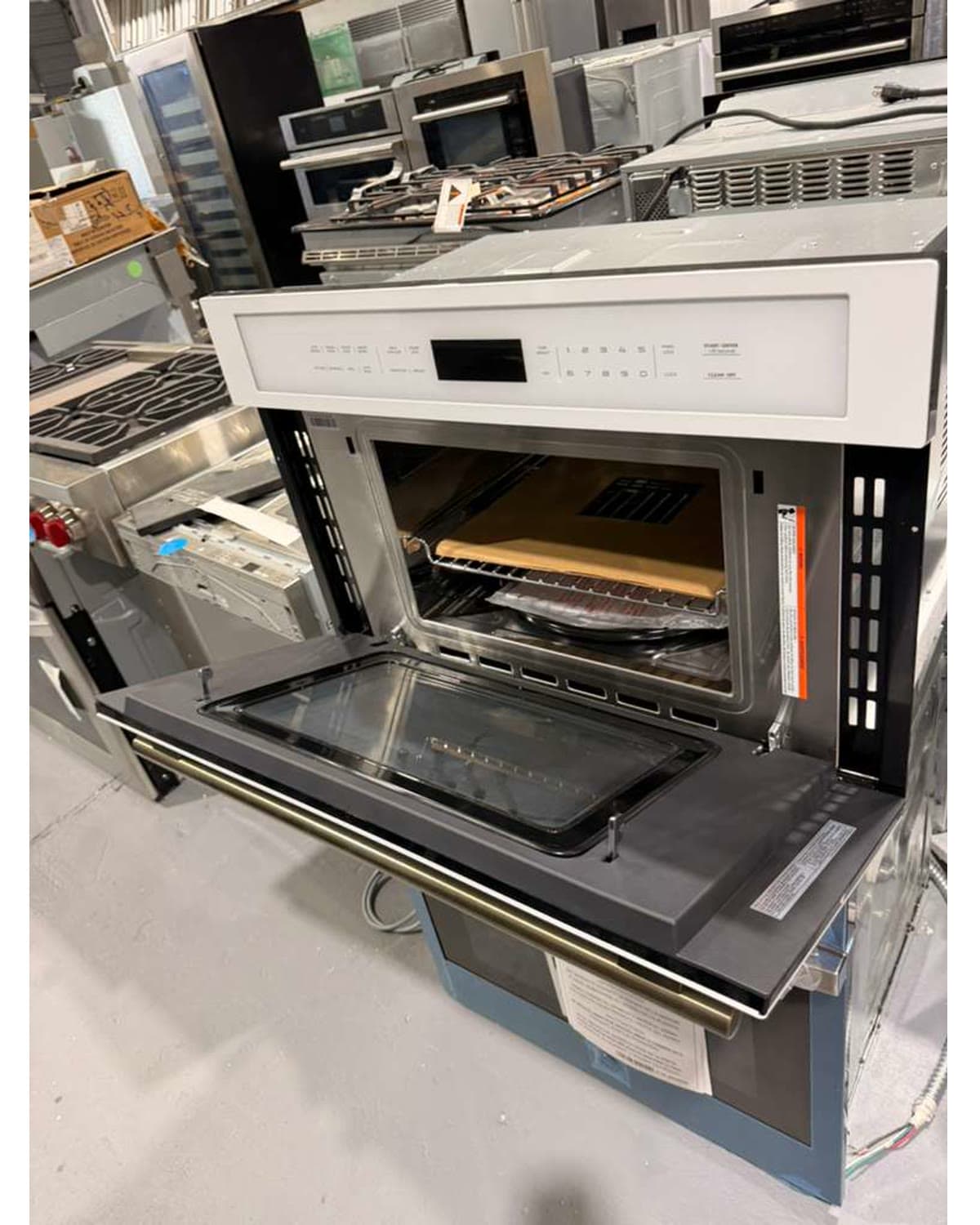 Actual forno oliena 30-inch speed oven photographed in Oakland Park
