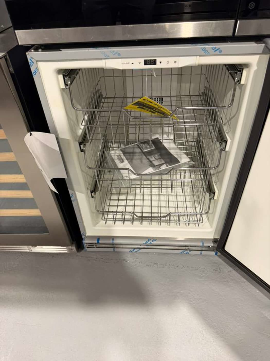 Actual u-line 24-inch convertible freezer photographed in Oakland Park — view 3