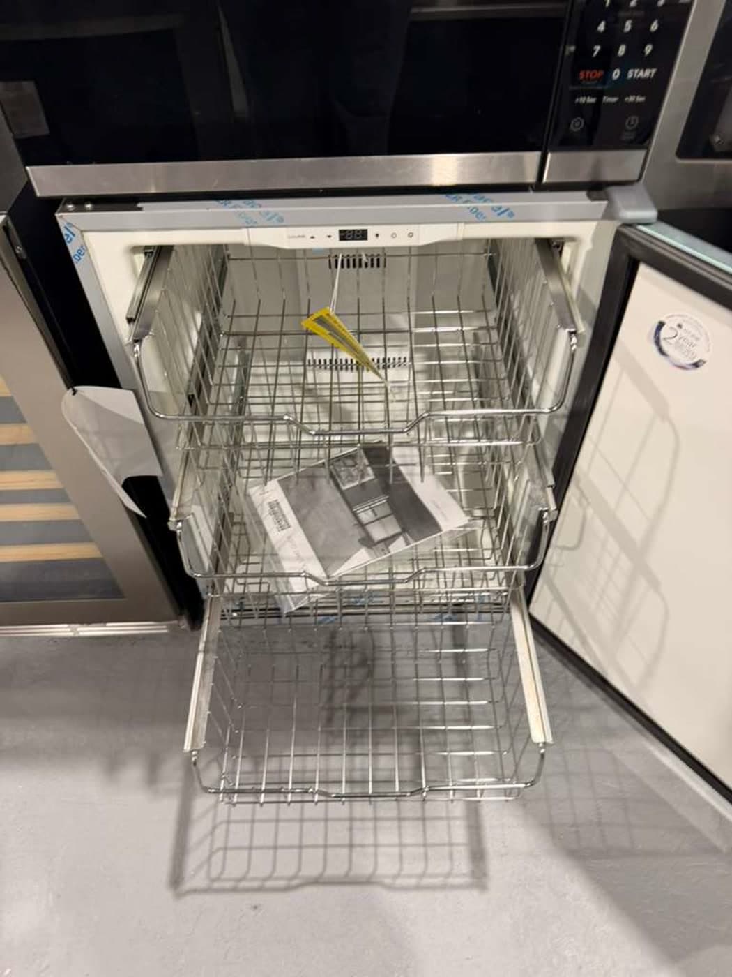 Actual u-line 24-inch convertible freezer photographed in Oakland Park — view 4