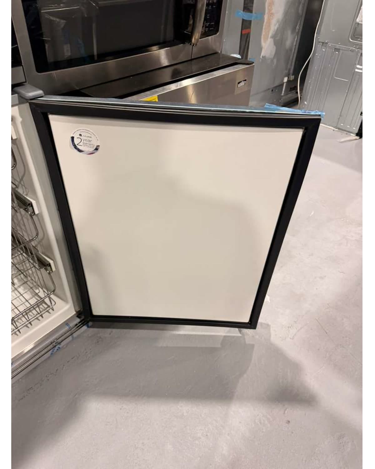 Actual u-line 24-inch convertible freezer photographed in Oakland Park