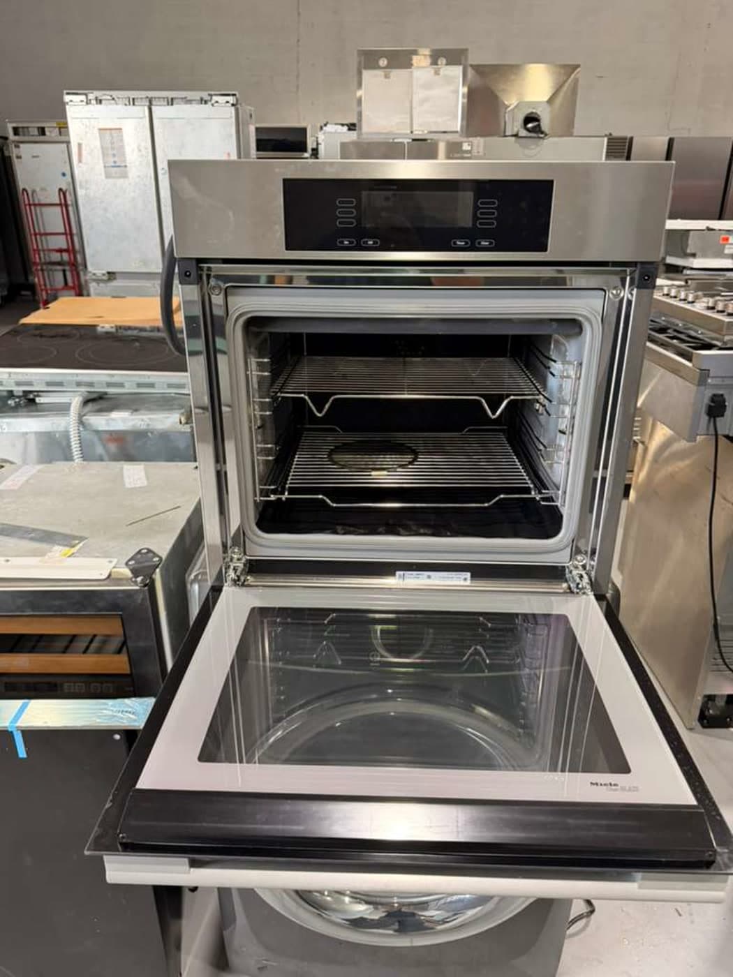 Actual miele 24-inch wall oven photographed in Oakland Park — view 5