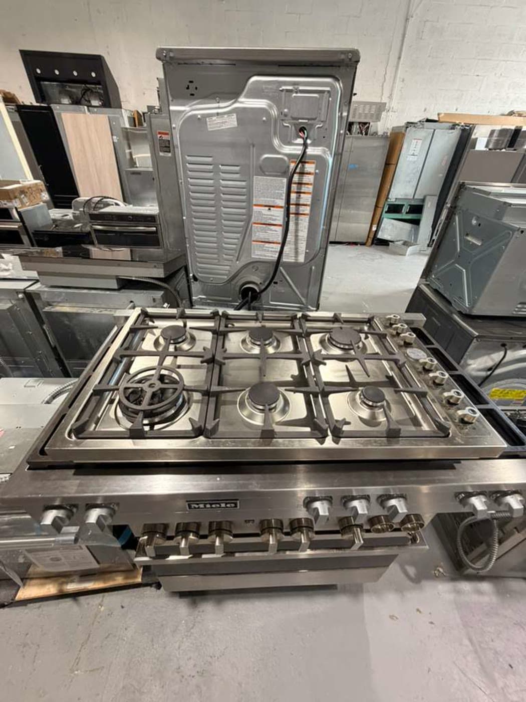 Actual bertazzoni 36-inch gas cooktop photographed in Oakland Park — view 2