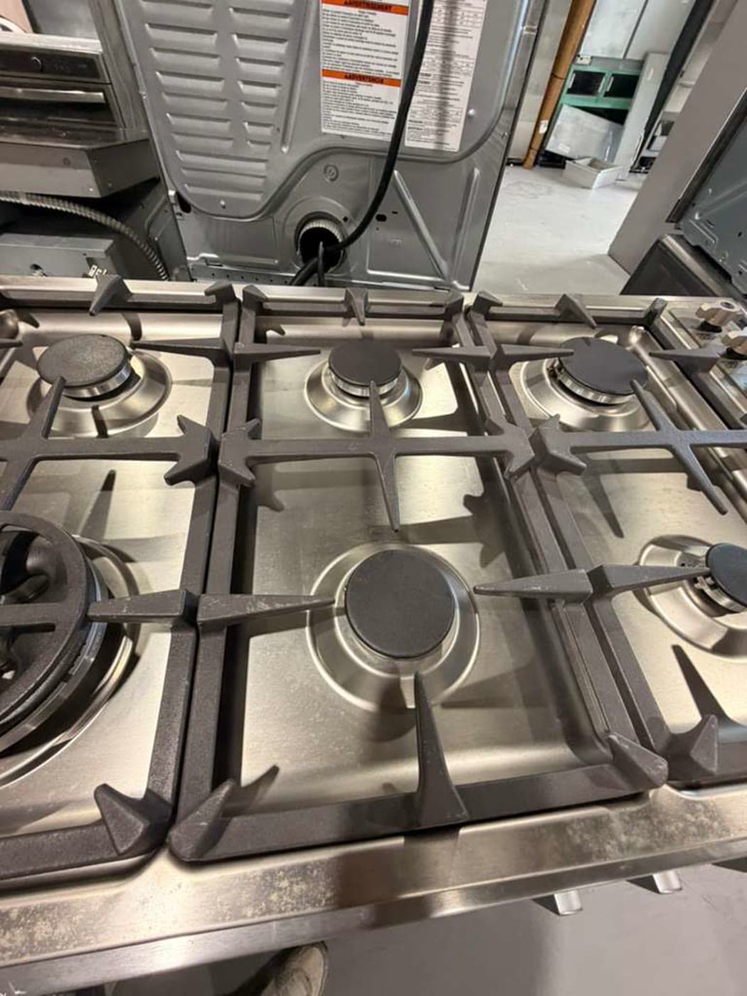 Actual bertazzoni 36-inch gas cooktop photographed in Oakland Park — view 3